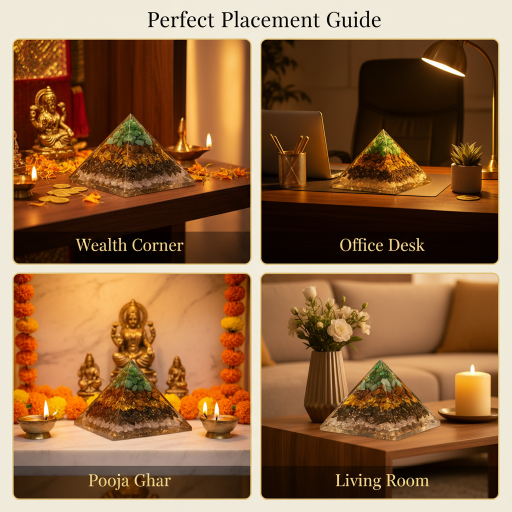 Dhan Yog Pyramid 4 Home Placements