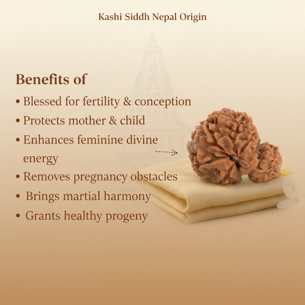 Garbh Gauri Rudraksha Benefits