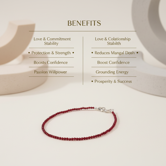 Garnet Anklet - Benefits