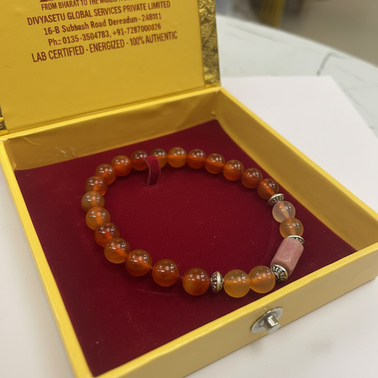 Gemstone Bracelet in Gift Box - Close-up Detail