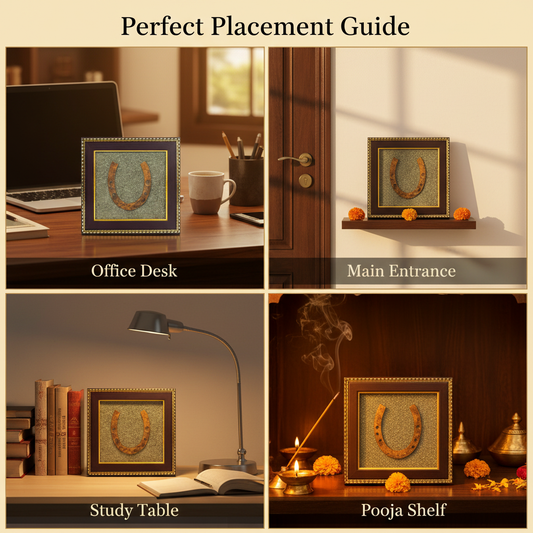 Ghode Ki Naal Pyrite Frame Placement Guide