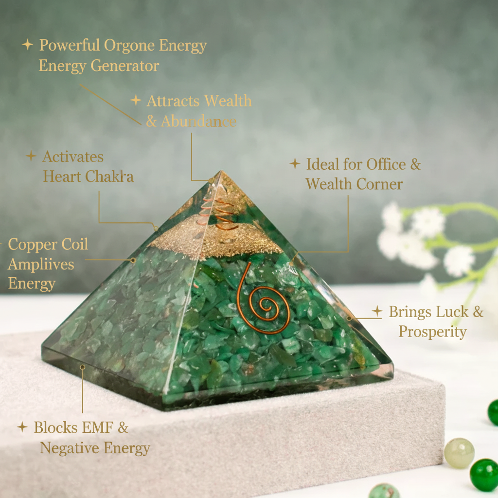 Green Jade Pyramid Benefits