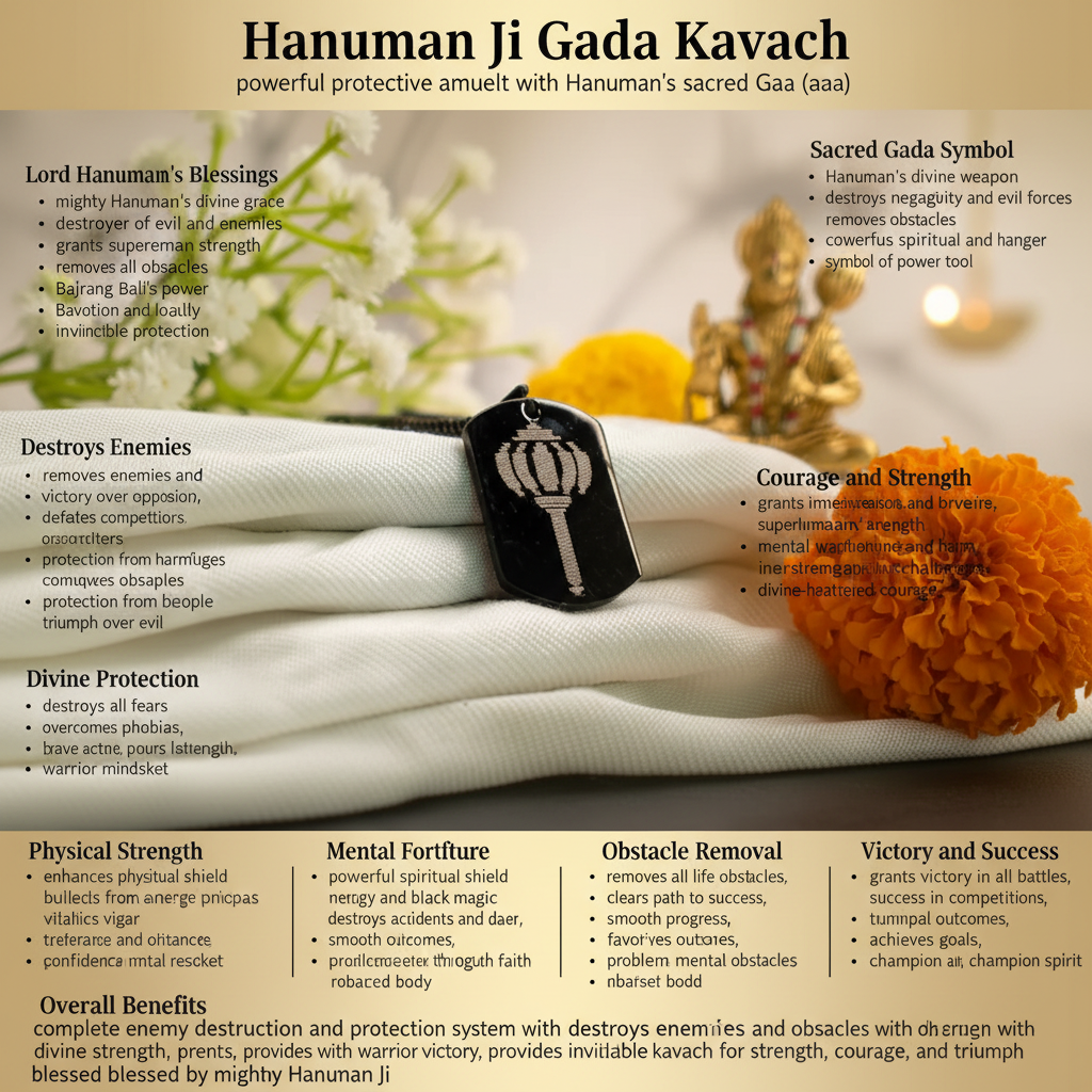 Hanuman Ji Gada Kavach benefits