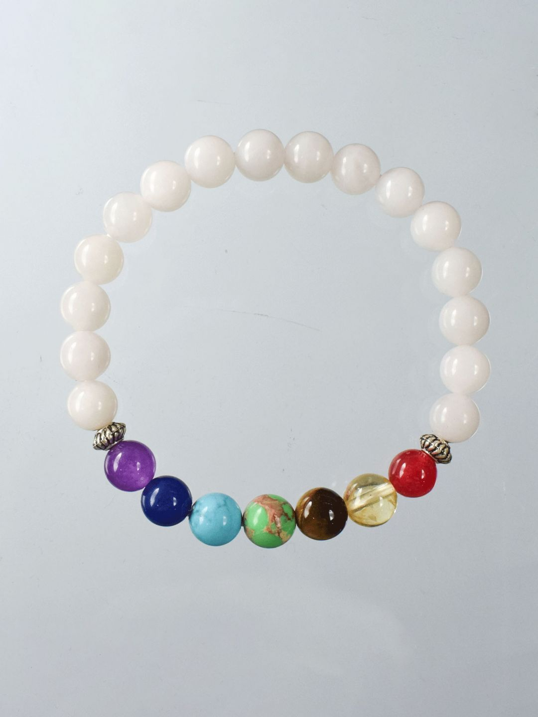 7 Chakra with Moon Stone Bracelet