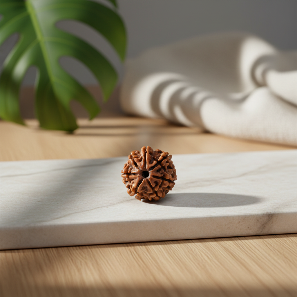 Lifestyle 7 Mukhi Rudraksha Natural Setting