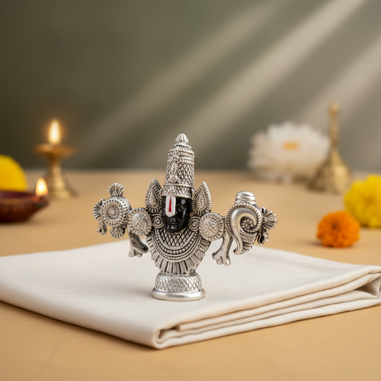 Lord Tirupati Balaji Idol - Spiritual Theme