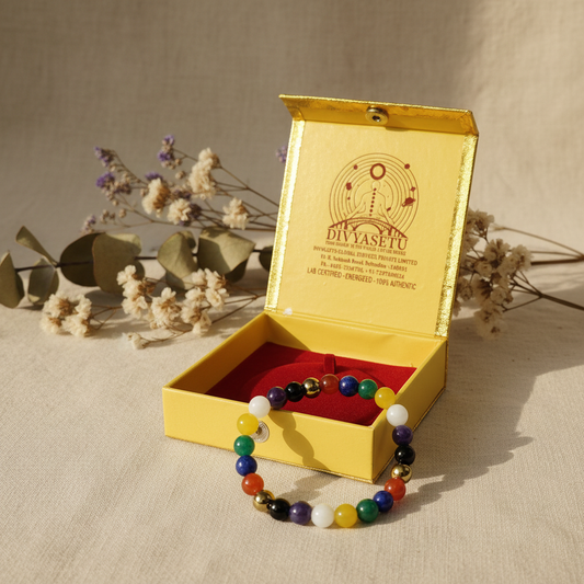 Navratna Bracelet in Box Square