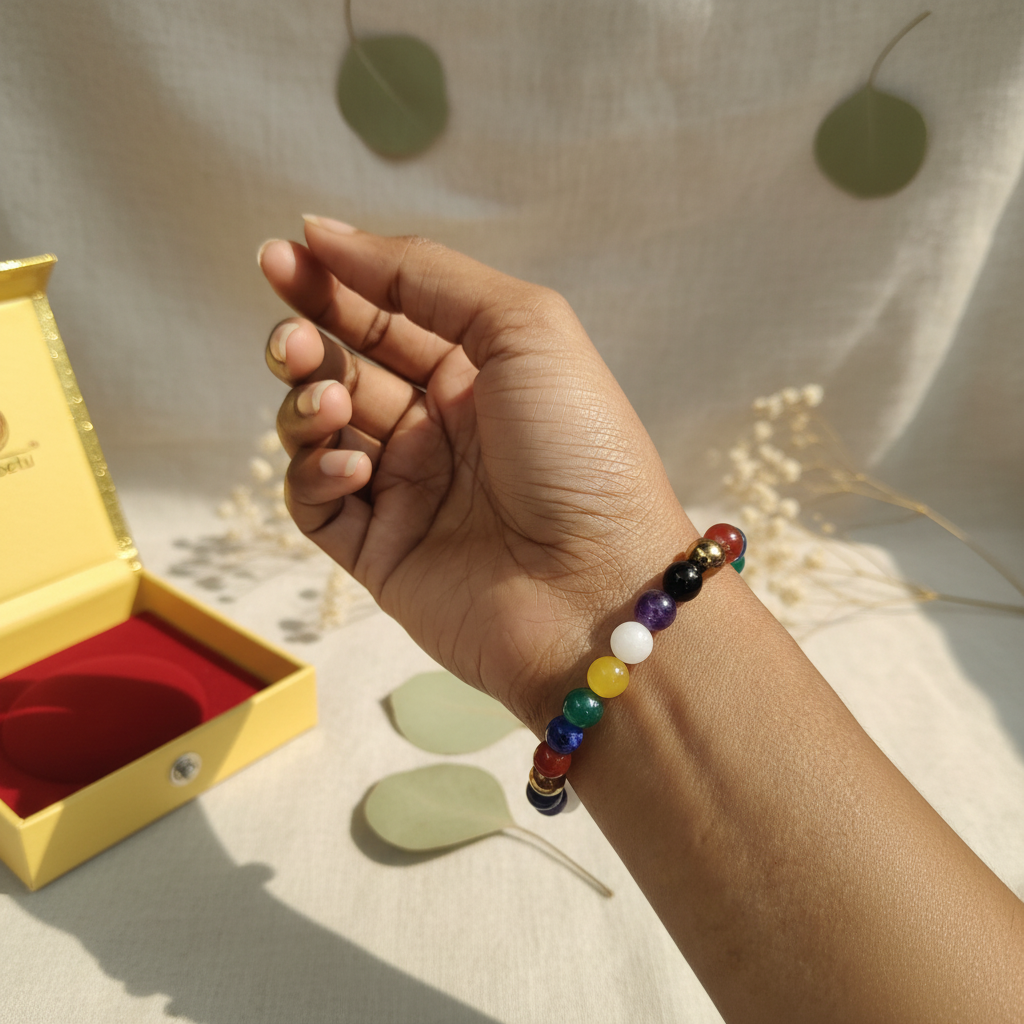 Navratna Bracelet Wrist Square