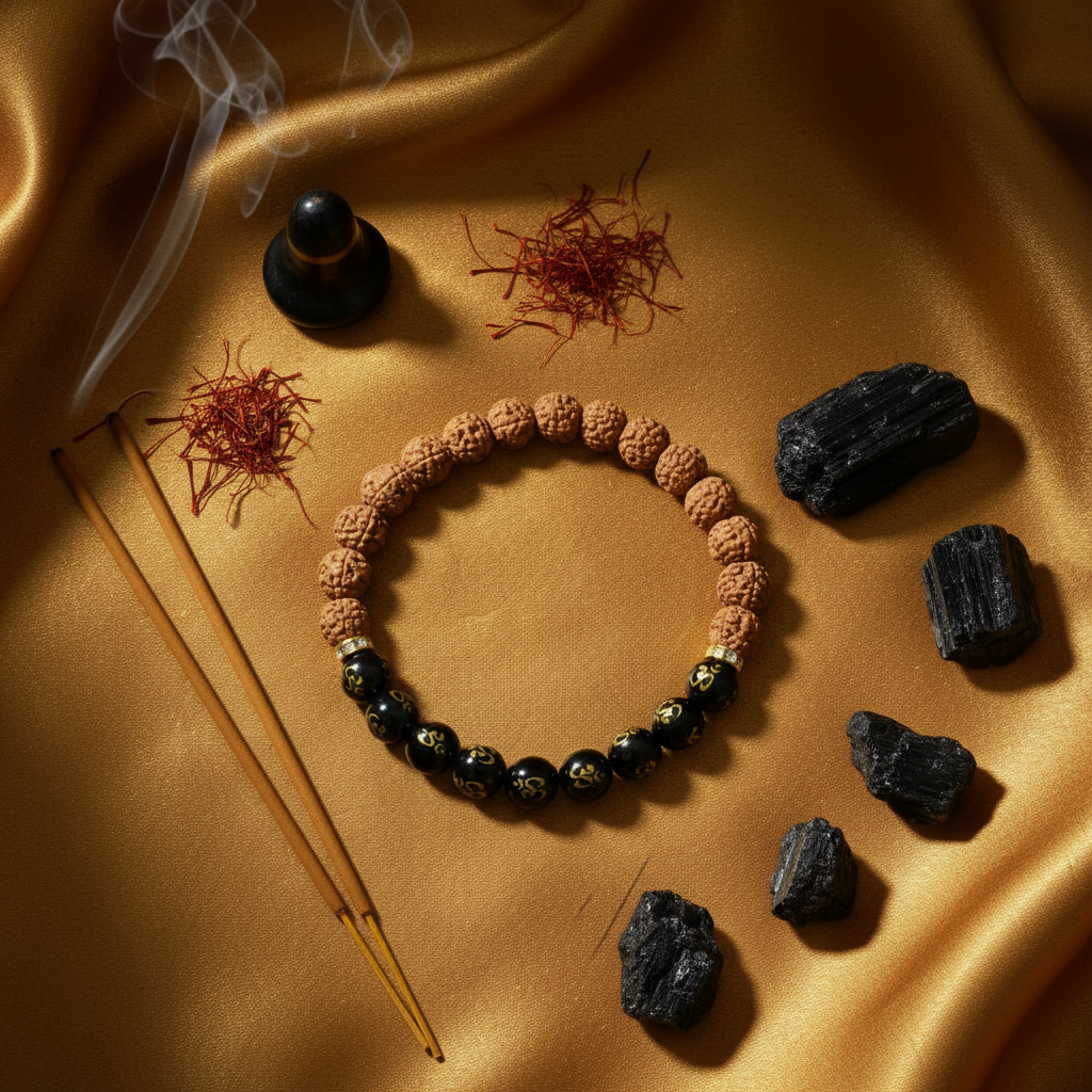 Om Mani Rudraksha Bracelet – Shiva