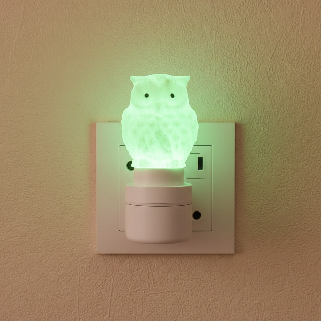Owl Lamp - Wall Socket