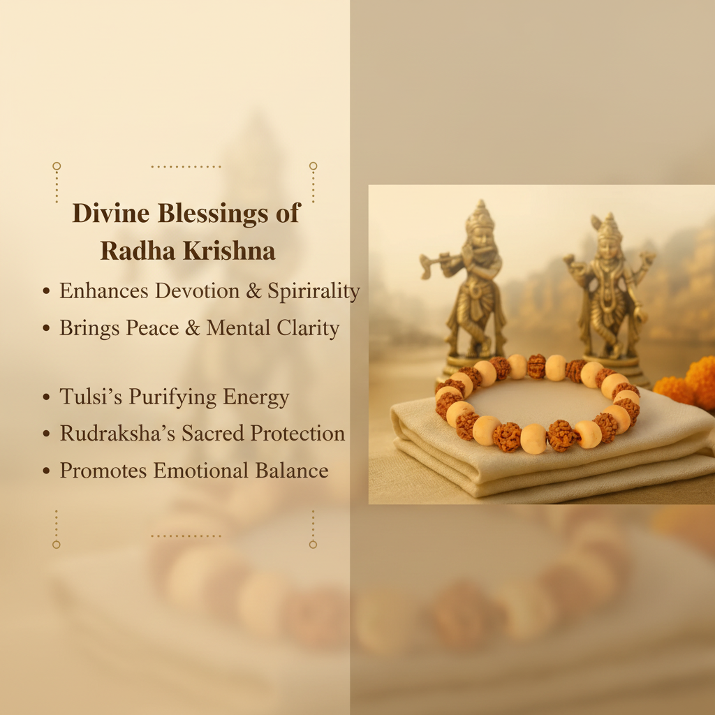 Rudraksha and Tulsi Bracelet Benefits