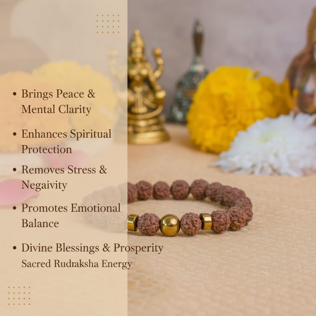 Rudraksha Bracelet Benefits