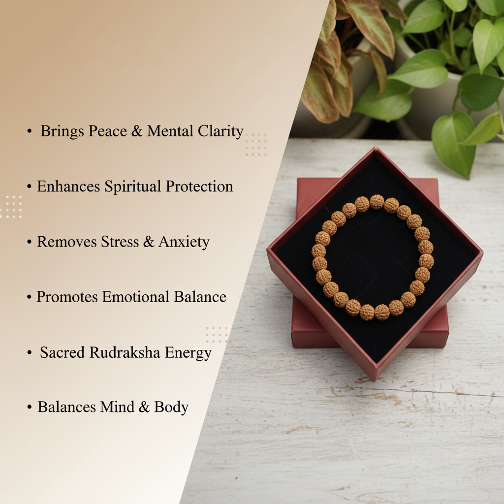 Rudraksha Bracelet Benefits