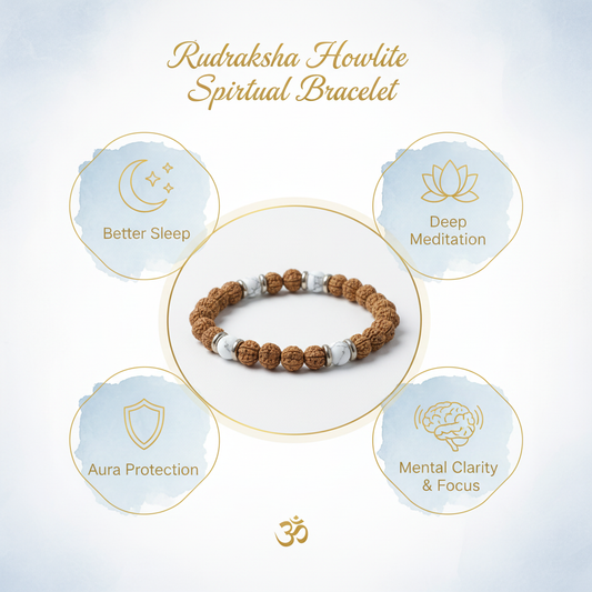 Rudraksha Howlite - Benefits