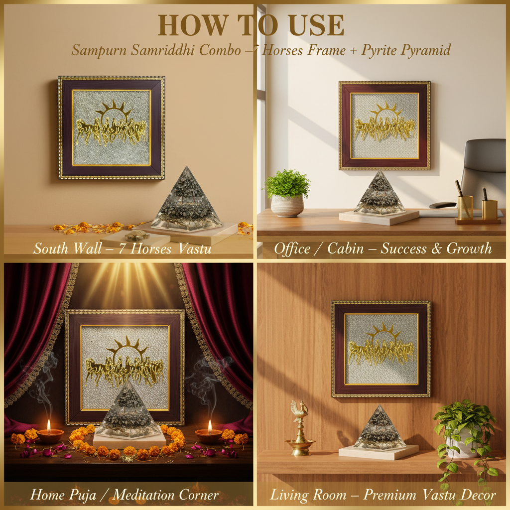 Sampurn Samriddhi Combo – "How to Use" Premium Lifestyle Collage