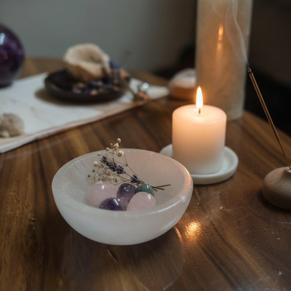 Selenite Bowl - Meditation