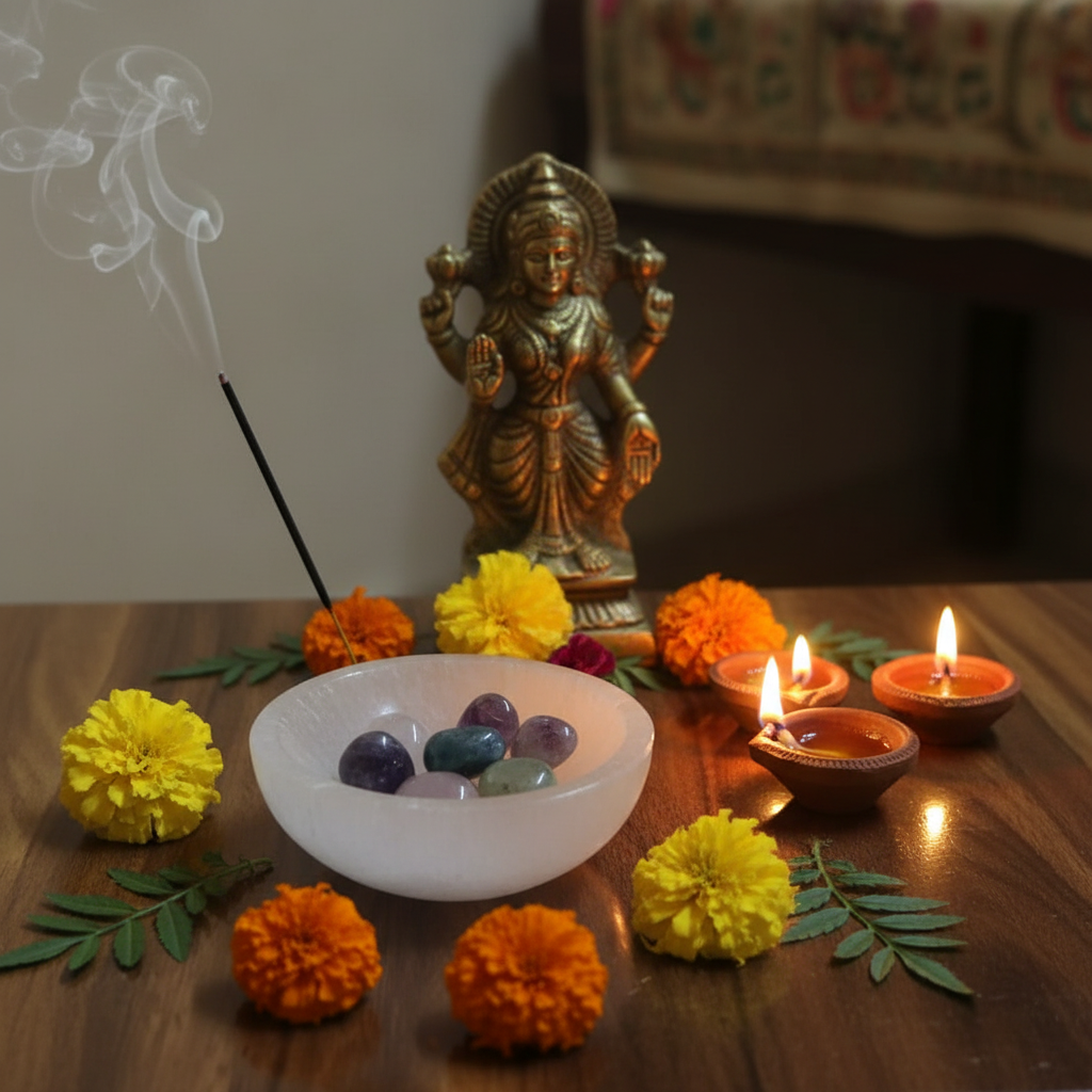 Selenite Bowl - Puja