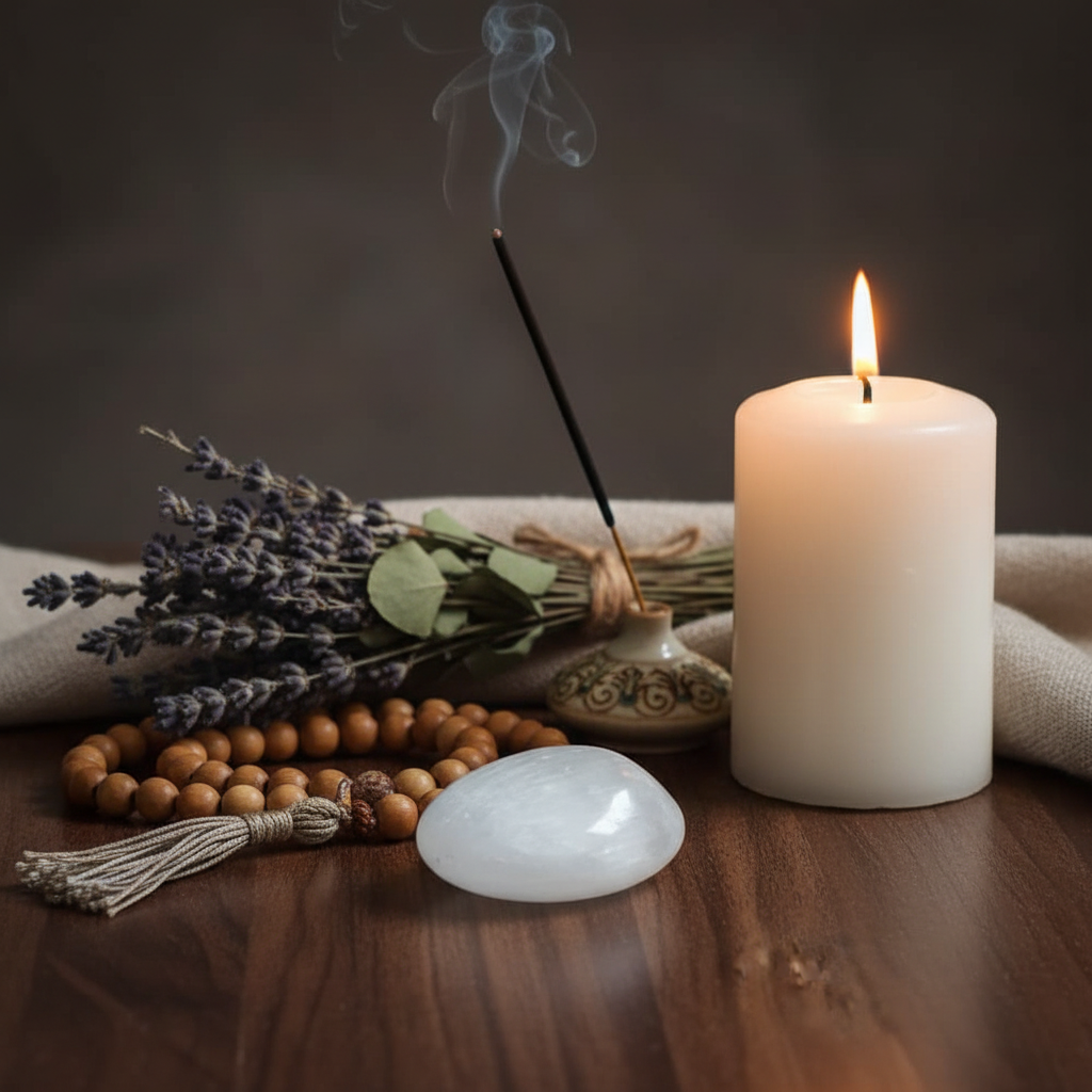 Selenite Palm - Meditation