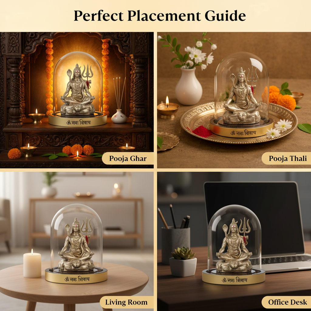 Shiv Shakti Murti Placement Guide
