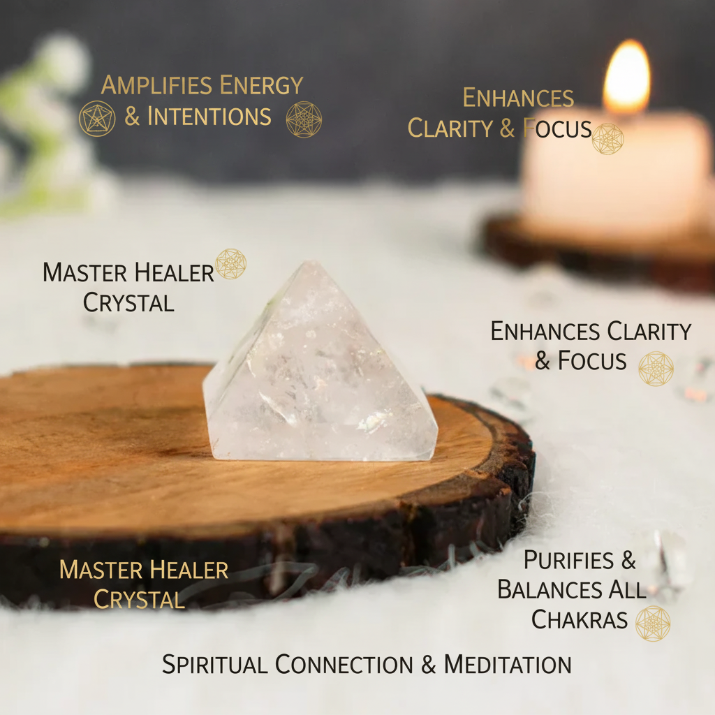 Sphatik Pyramid Benefits
