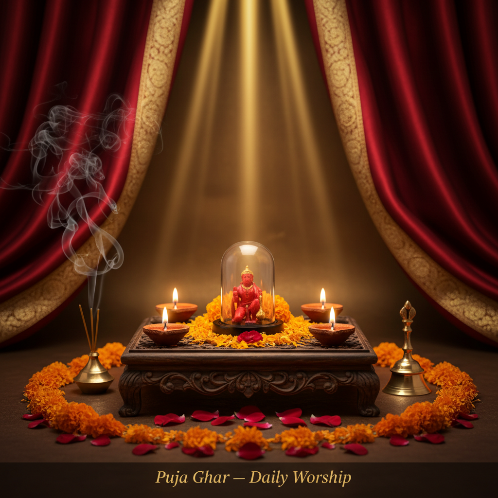 Triveni Hanuman – Puja Ghar
