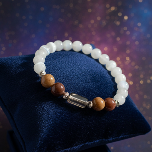 Vrishabh Rashi Bracelet - Angled View