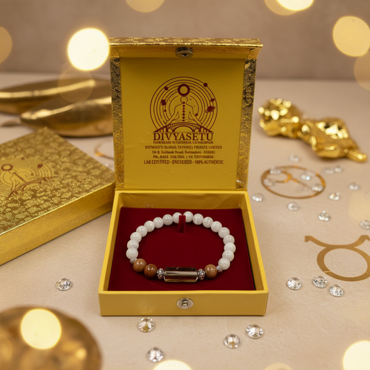 Vrishabh Rashi Bracelet in Gift Box - Additional View