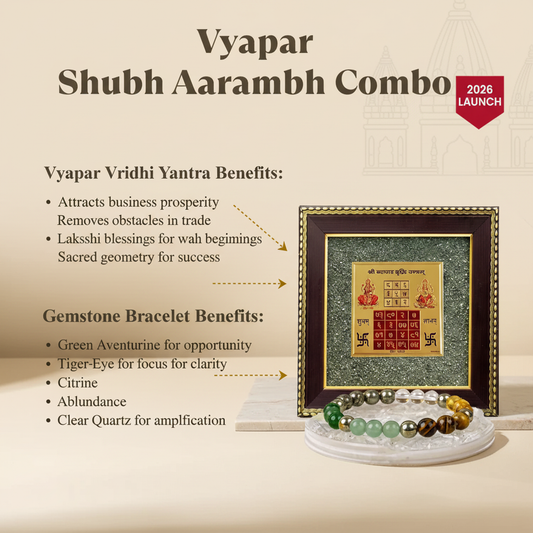 Vyapar Shubh Aarambh Combo Benefits
